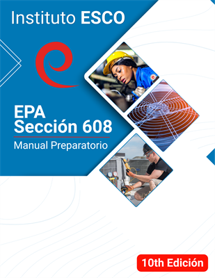 Instituto ESCO EPA Sección 608 Manual Preparatorio 10a Edicion
