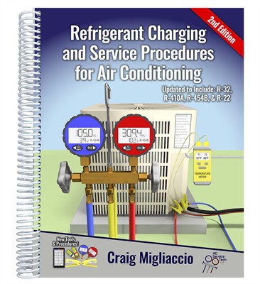 Second Edition: Refrigerant Charging and Service Procedures for Air Conditioning