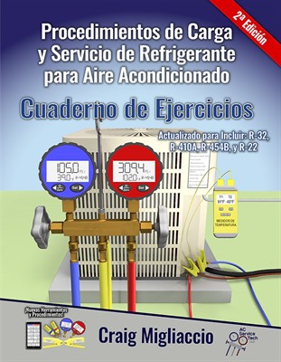 2nd Ed Cuaderno de Ejercicios Procedimientos de Carga y Servicio de Refrigerante